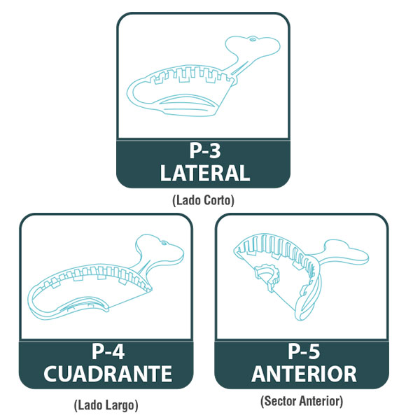 Set de Cubetas Triple Impresión Jini Dental