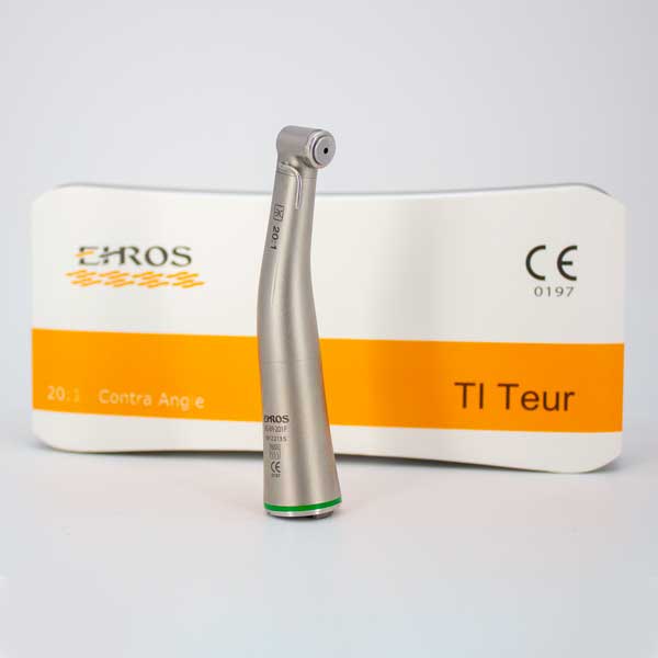 Contrángulo Push Led Reducción 20:1 Ehros (Anillo verde)