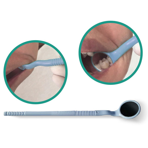 Espejo Doble intraoral con mango Autoclavable Ehros