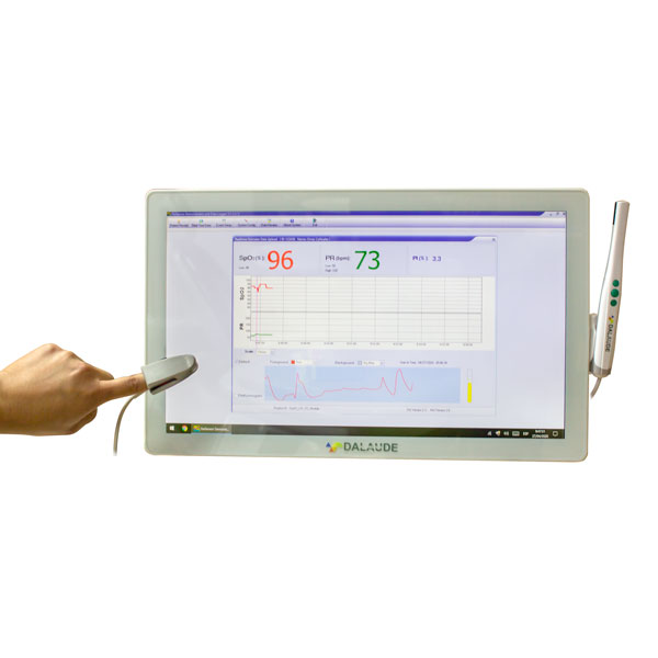 Computador Touch 21' Grado Médico +Oxímetro+Cámara Dalaude DA-PTC02