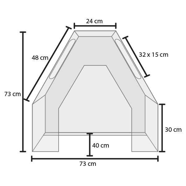 Pantalla protectora acrílica para bioseguridad Machtig