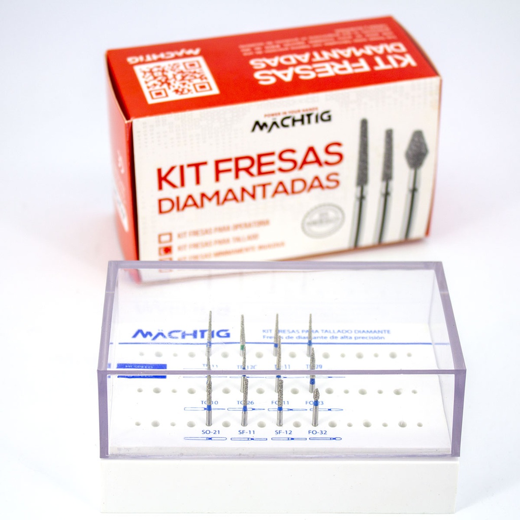 Kit Fresas Tallado Machtig