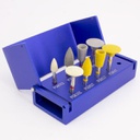 Kit de Cauchos piedras para pulido de Zirconio Premium Grip