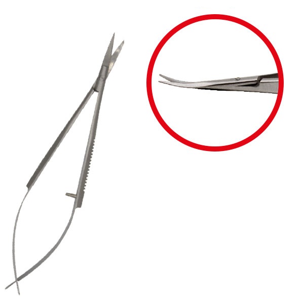 Tijera Castroviejo acero Machtig