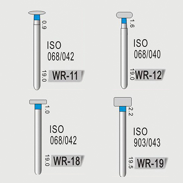 Fresa de Diamante FG WR Machtig