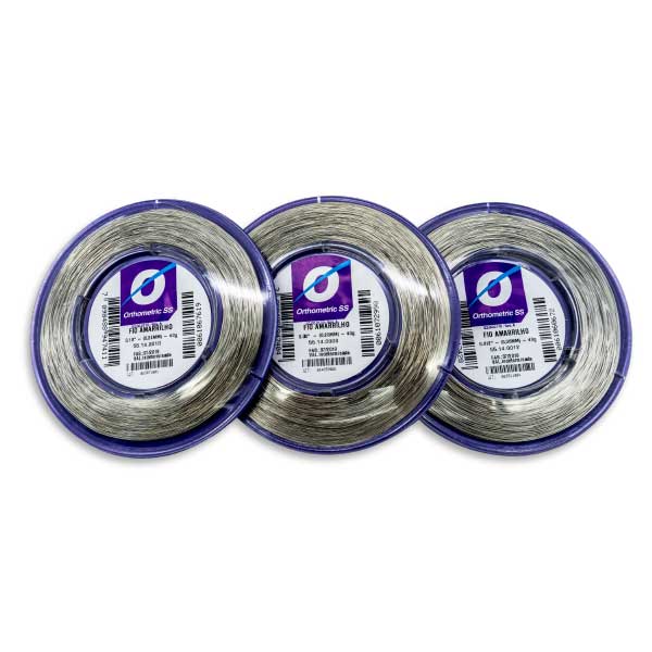 Alambre en rollo Acero SS CrNi para Ligaduras Arcos Orthometric