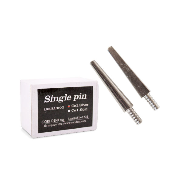 Single pin Dowel pin Mate unitario Corident