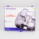 Kit 10 Casos Brackets Metálicos Advanced Series Orthometric