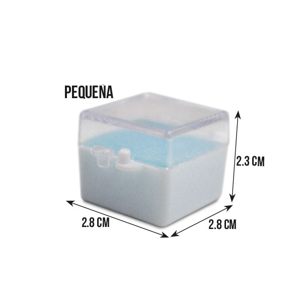 Caja Porta trabajo con esponja S x 10 un  Machtig