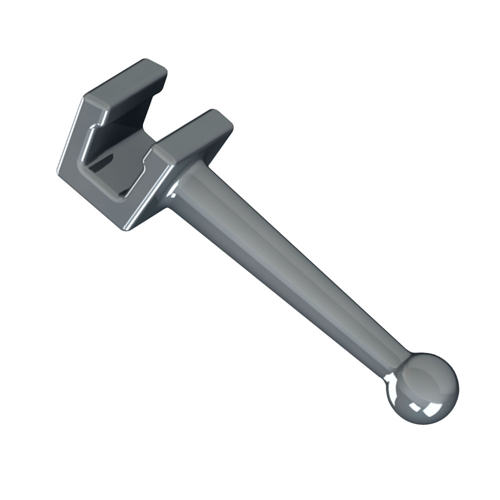 Set 10 Ganchos Hooks Rectos punta bola Orthometric