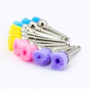 Escobillas para Profilaxia Colors Copa Nylon Machtig