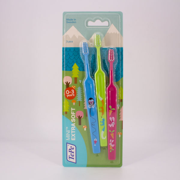 Cepillo Dental Mini Extra Soft blister x 3 Tepe