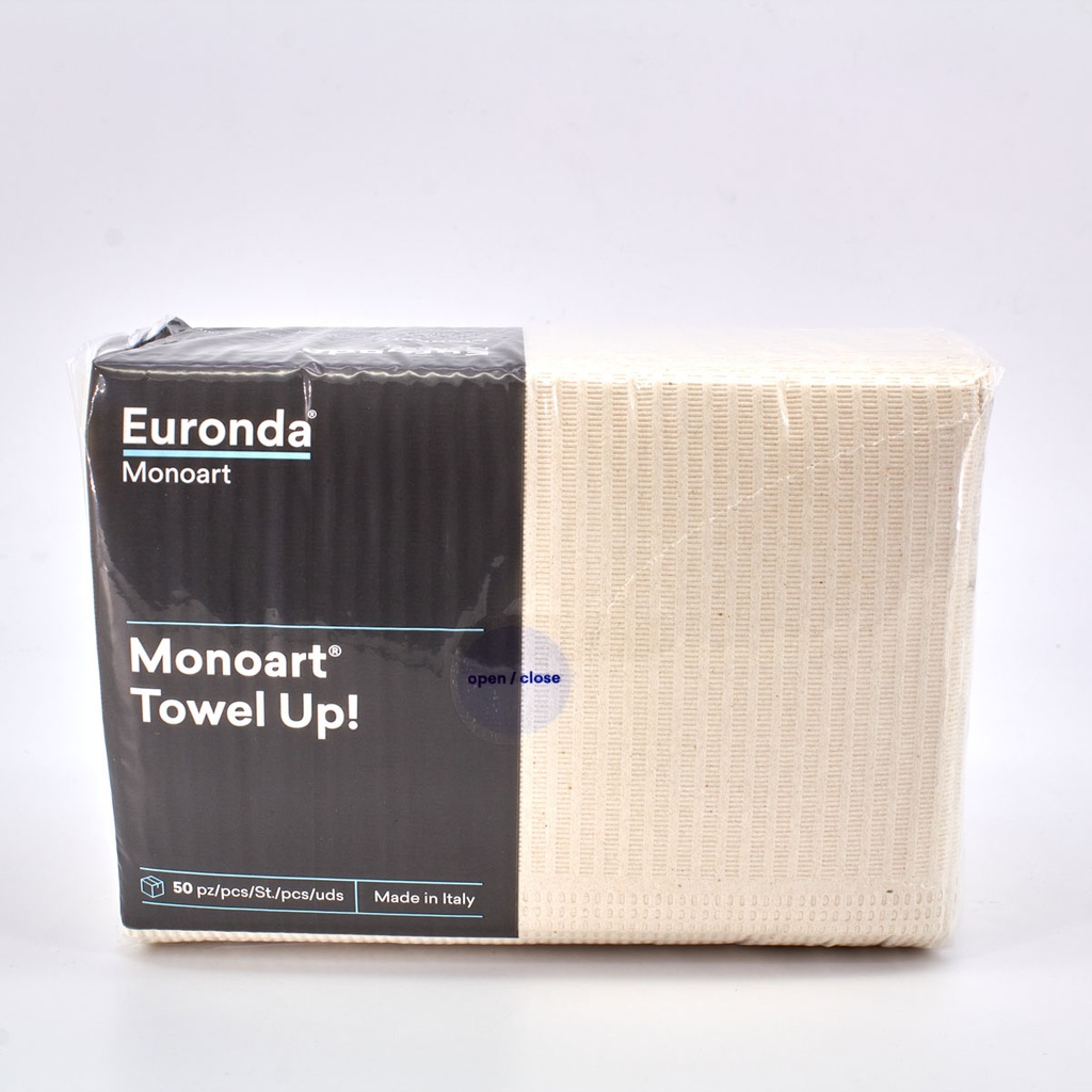 Pecheras Servilletas Towel Up Natura Monoart Euronda