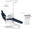 Sillón Dental S200 Pro cuero con taburete Gnatus Alliage