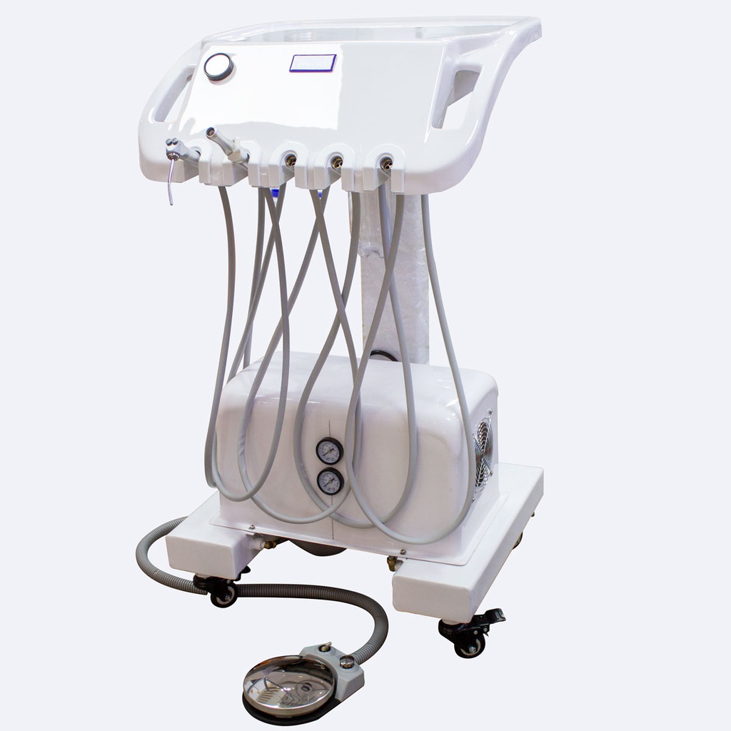 Carro Modular con Compresor + Tanque + J.triple + Eyector + Terminales Lingchen Machtig