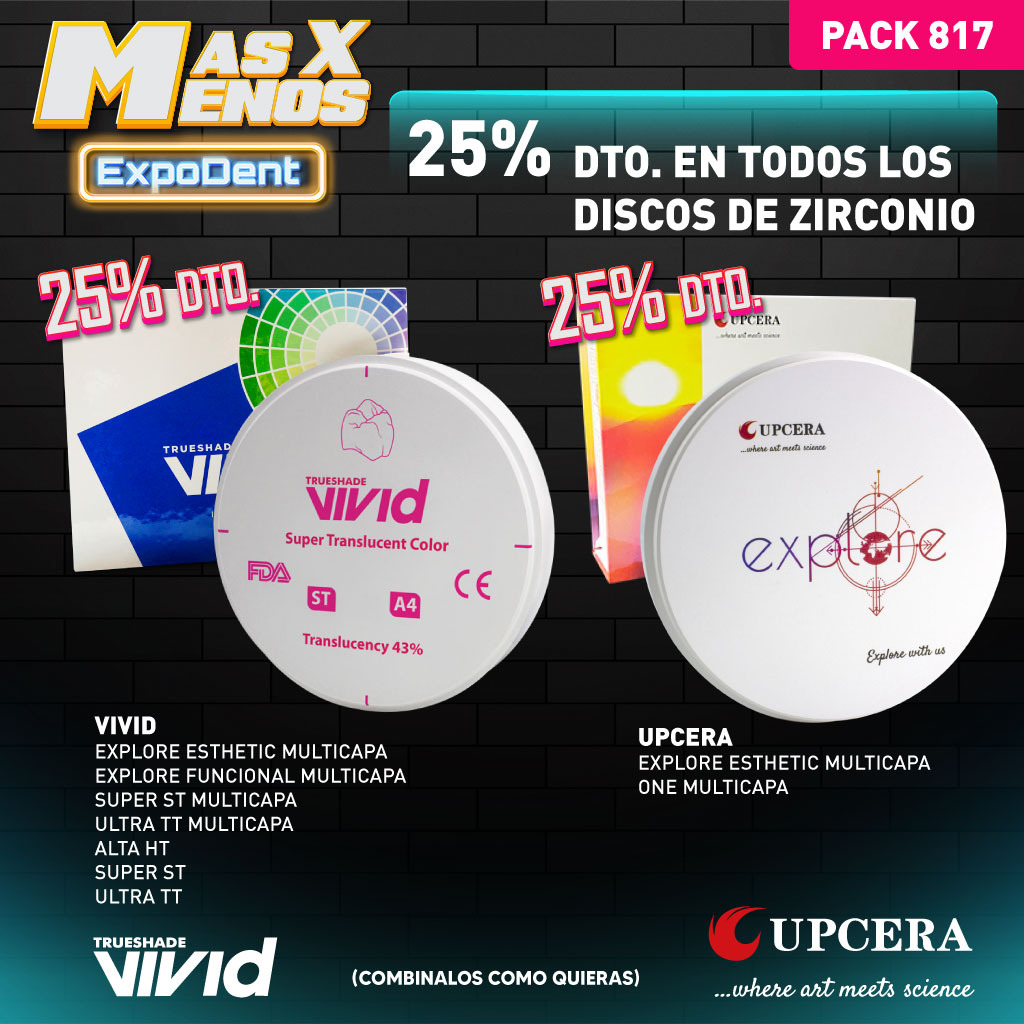 Oferta Discos de Zirconio 25% descuento