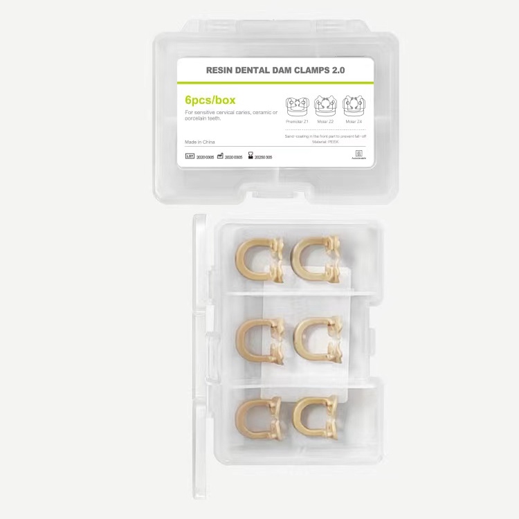 Set de 6 Clamps de Resina 2.0 ZT Dental
