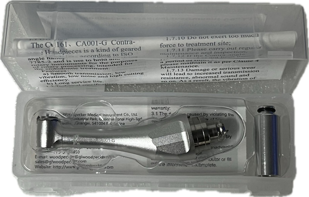 Contrangulo 1:1 para Motor Endodoncia Smart A Woodpecker