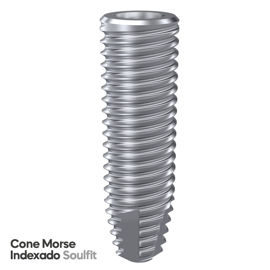 Implantes Cono Morse Indexado CMI Soulfit 3,5 DSP