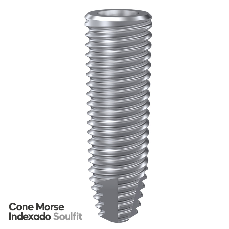 Implantes Cono Morse Indexado CMI Soulfit 50 DSP