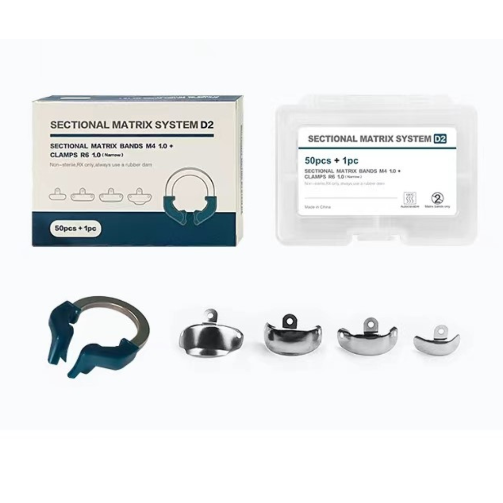 Set de 50 Bandas Matriz preformada con Anillo NiTi D2 ZT Dental