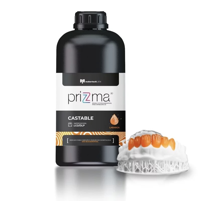 Resina para Impresora 3D Castable Prizma 3D Makertech Maquira Group