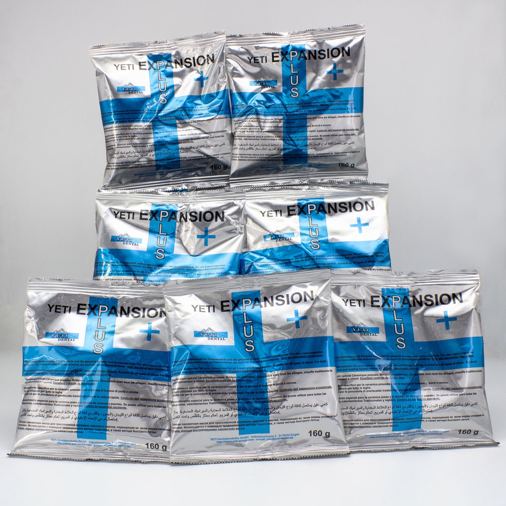 Polvo Revestimiento Universal Expansion Plus K&amp;B 5 kg Yeti dental