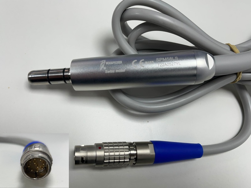 Pieza de mano Micromotor SPM58LS con 10 pines para Motor implantes Implanter Led Woodpecker