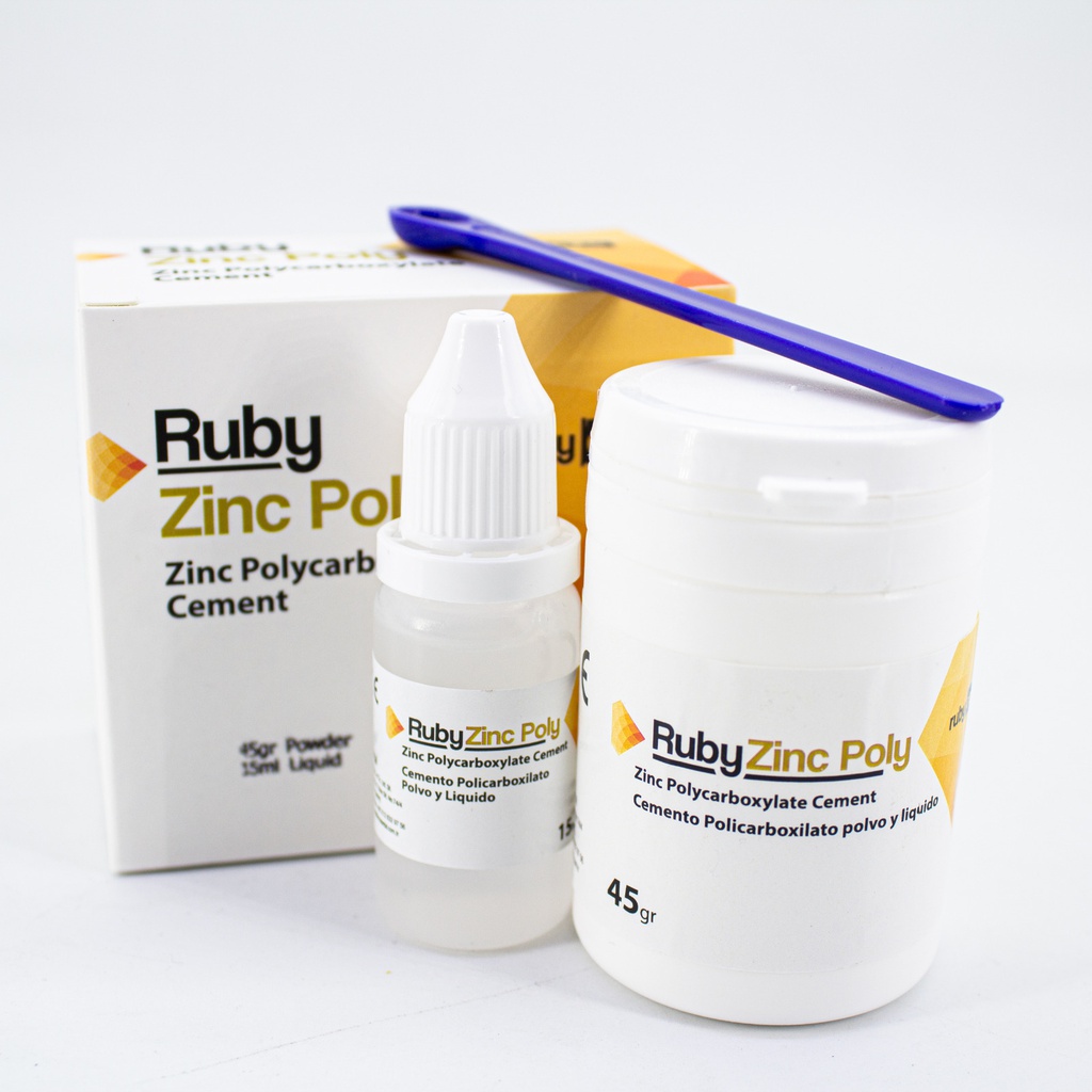 Cemento Policarboxilato de Zinc RubyZinc Poly Incidental