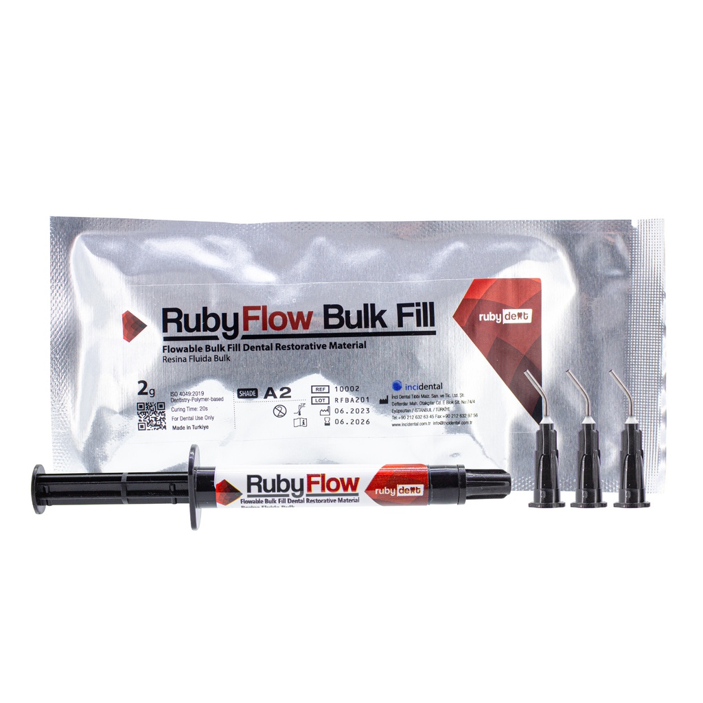 Resina Composite Fluido RubyFlow Bulk Fill Incidental