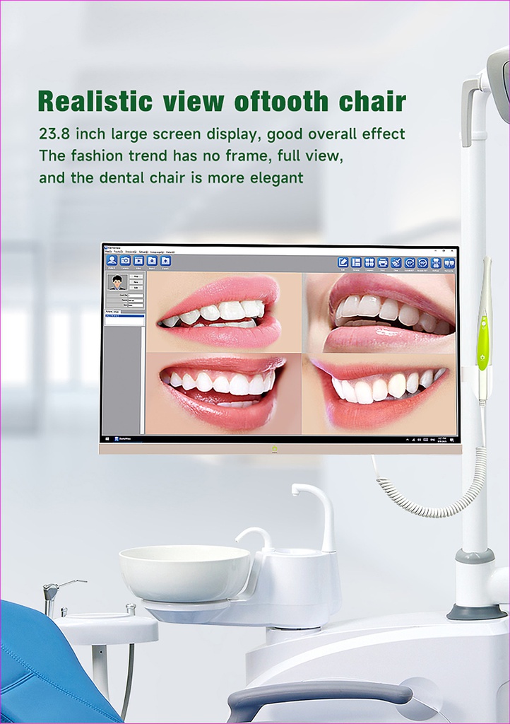 Set Monitor computador + Cámara intraoral HD para Sillón Eco-Camera 01 Appledental
