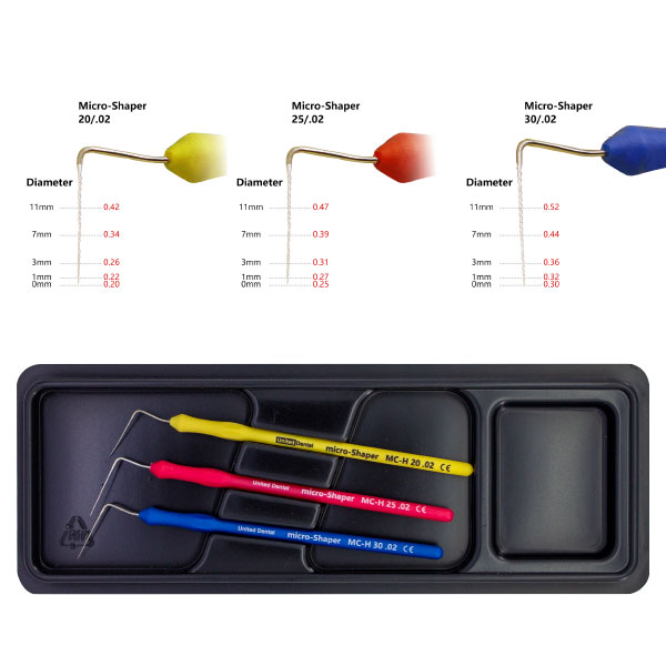 Set Limas H para Microscopía Micro-Shaper UDG