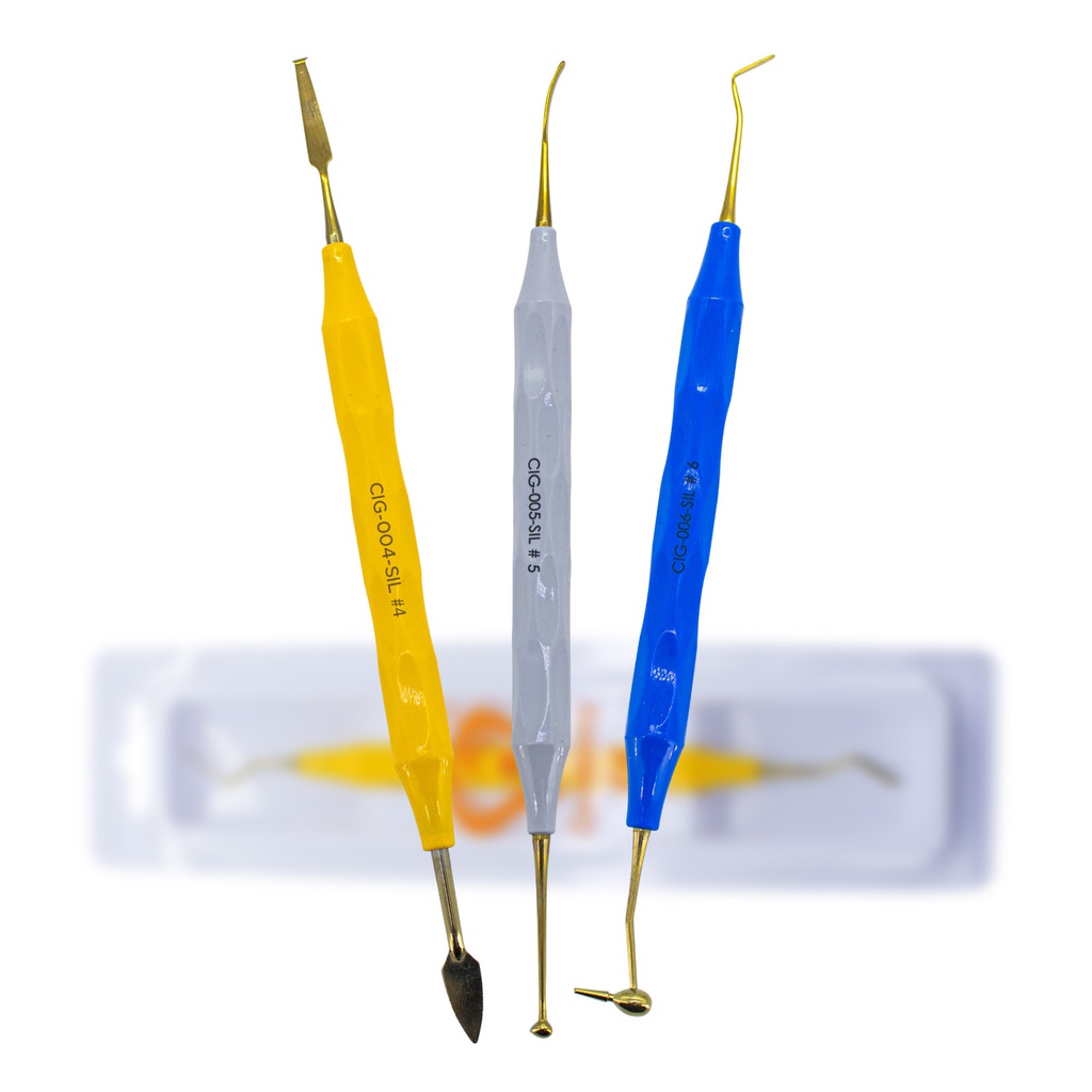 Espátulas para Resina composite CIGSIL PAK
