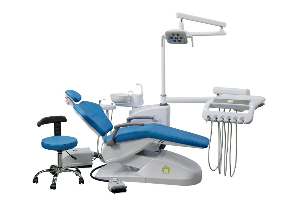 Sillón Dental A001 con taburete Appledental (caja interna)