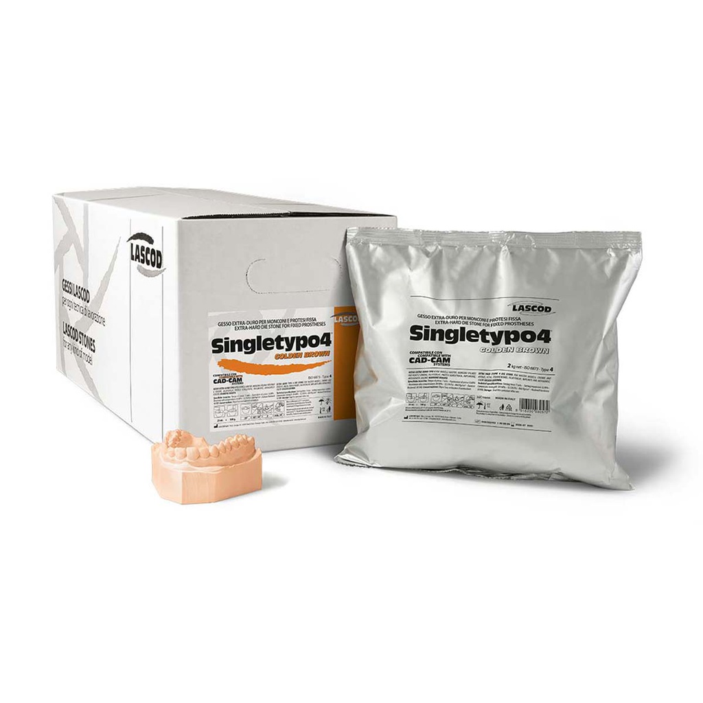 Yeso Tipo IV Singletypo4 2 kg Lascod