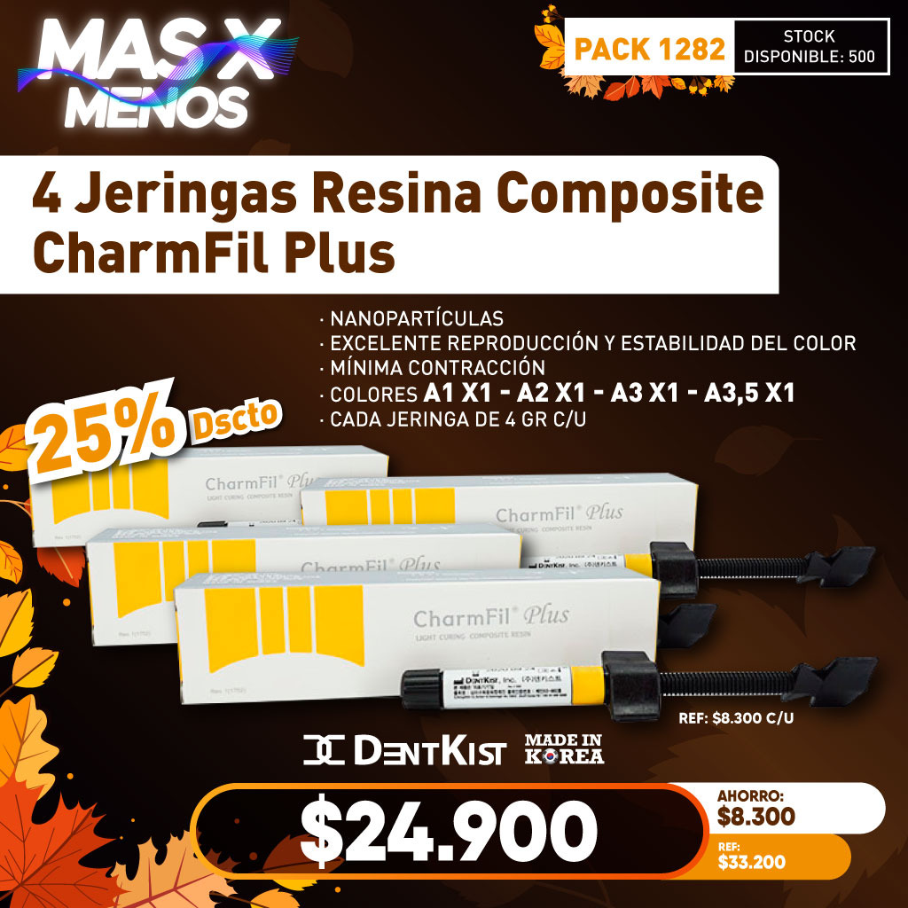 4 Jeringas Resina Composite CharmFil Plus Dentkist