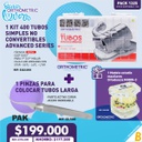 1 Kit 400 Tubos No convertibles Advanced Series Orthometric + 1 Pinzas para Tubos Pak + Regalo