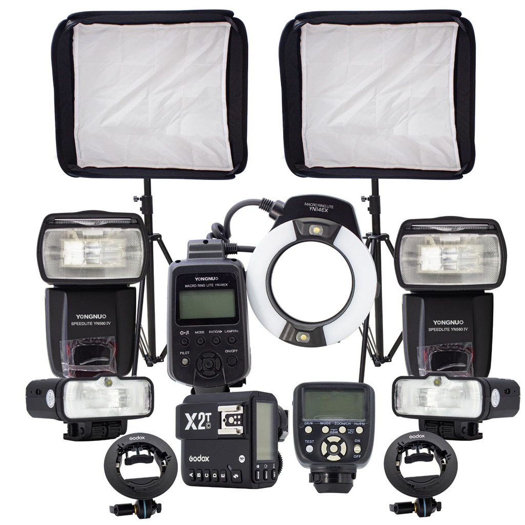 Kit para Estudio Fotográfico Profesional Biotech