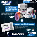 1 Kit Silicona Condensación Silaxil Box + 1 Alginato Kromopan Lascod