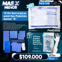 10 Kit Quirúrgicos estériles Pabellón dental &quot;D&quot; Machtig + Regalo