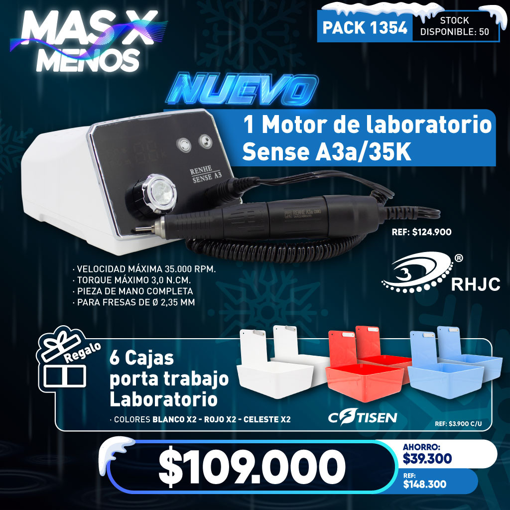 1 Motor de laboratorio Sense A3a/35K Renhe + Regalo