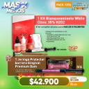 1 Kit Blanqueamiento White Clinic 35% H2O2 DSP White + Regalo