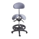 Taburete ergonómico con Respaldo tipo Salli Machtig