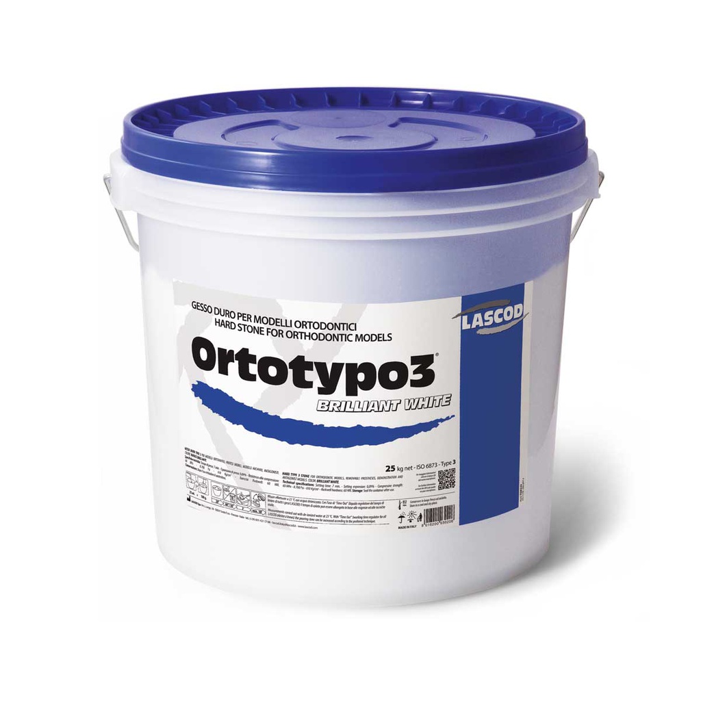 Yeso Tipo III Ortotypo 3 25 kg Lascod