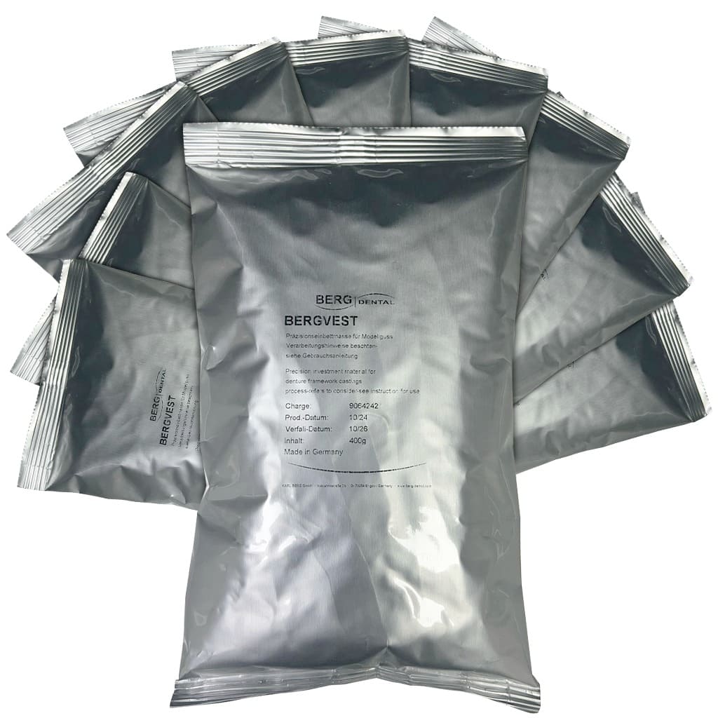 Polvo Revestimiento para esqueléticos Bergvest 20 kg Berg dental