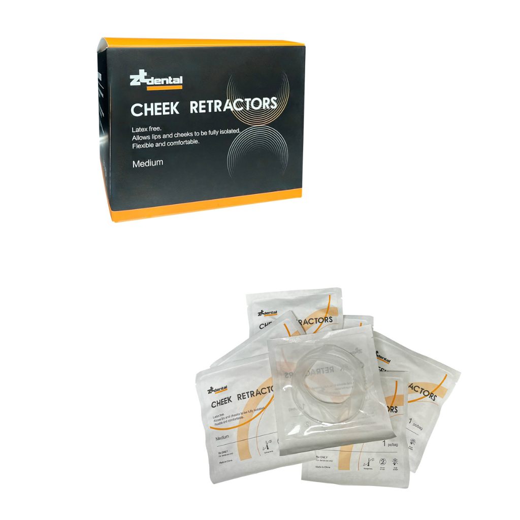 Separador labial Abreboca sin látex tipo Optragate Ivoclar x 20 ZT dental