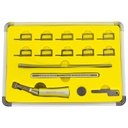Kit Desgaste Interproximal IPR con contrángulo 4:1 Machtig