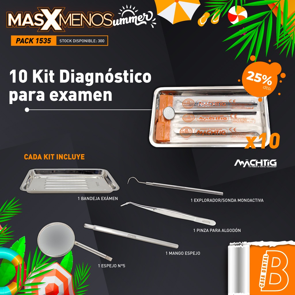 10 Kit Diagnóstico para examen Machtig