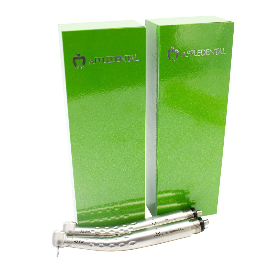 Kit de Turbina push TU-A1 Pro + TU-A2 led Pro Appledental