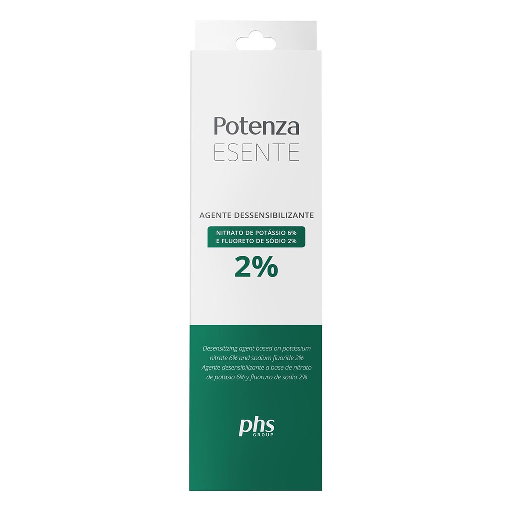Gel Desensibilizante para blanqueamiento Floururo de sodio al 2% Potenza Esente PHS